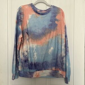 SHEIN tye dye top